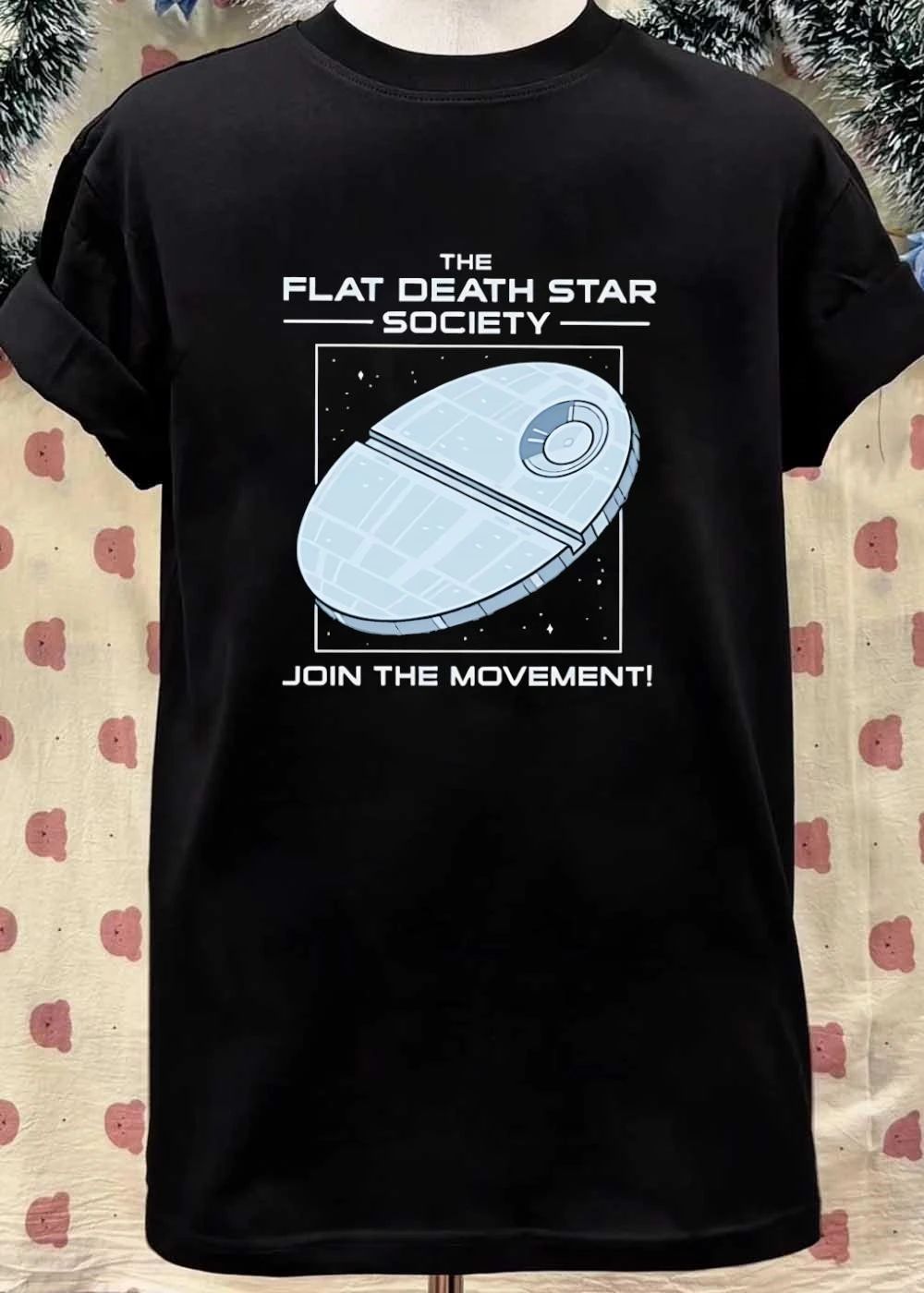Join the Movement Flat Death Star Society shirt