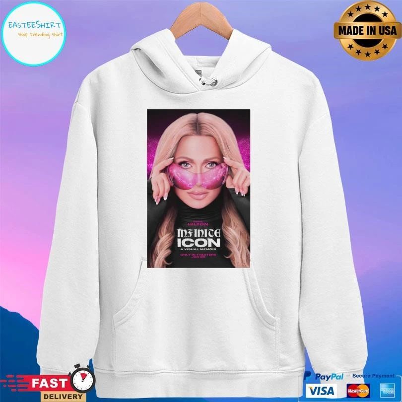 Paris Hilton Mfinice Icon A Visual Memoir Only In Theaters Jan Do T-shirts