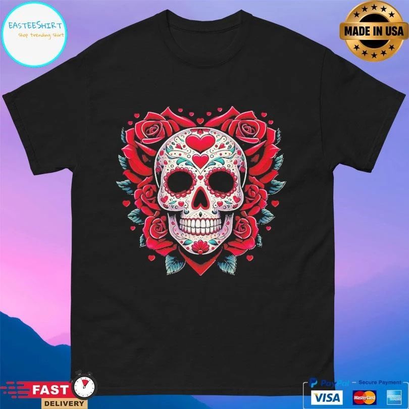 Calacas Corazon Muertos T-shirts