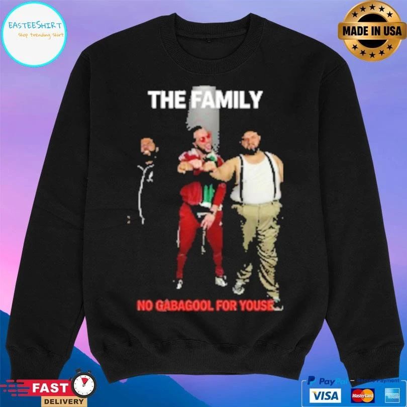 The Family Rules No Gabagool For Youse T-shirts