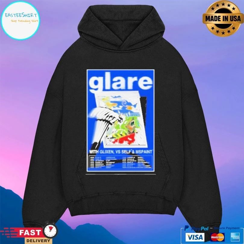 Glare With Glixen Vs Self And Mspaint Tour December 2025 T-shirts