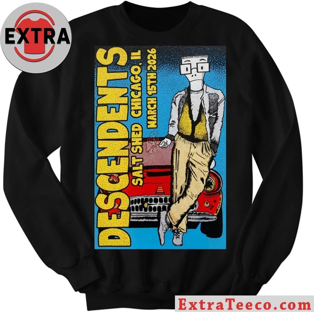 Original Descendents At The Salt Shed On March 15 2026 Poster Shirt
