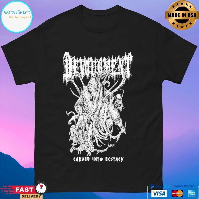 Devourment Carved Into Ecstasy T-shirts