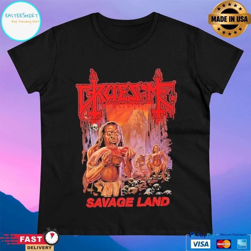 Gruesome Savage Land T-shirts