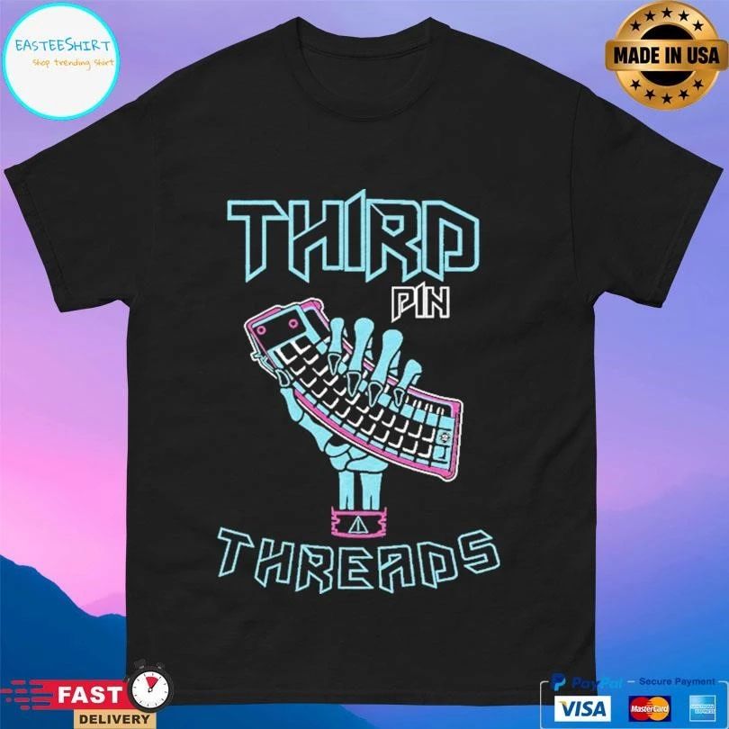 Third Pin Threads Mag Hand Jersey T-shirts