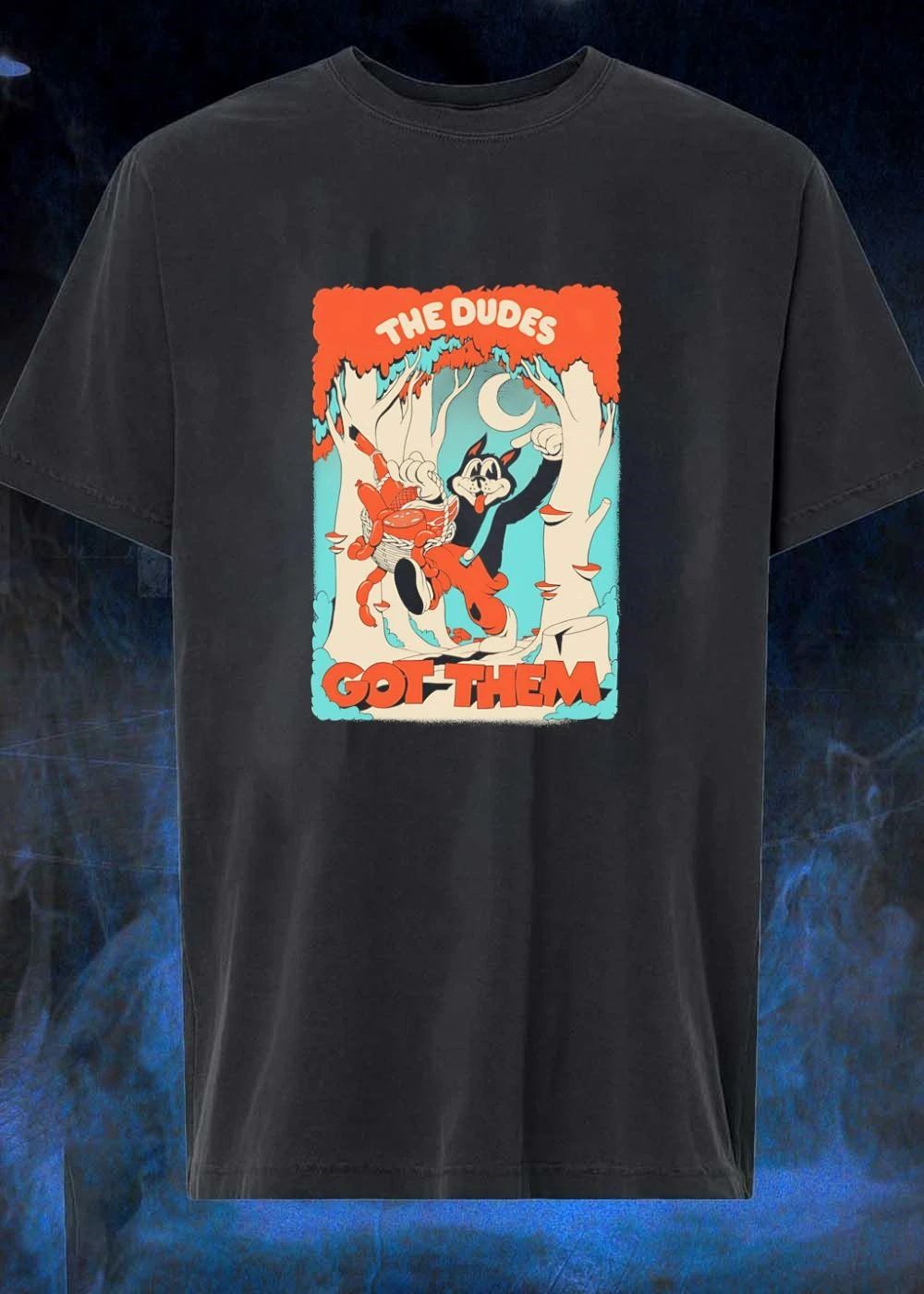 The Dudes Got Them Sausage Basket Cartoon 1930S Style Shirt
