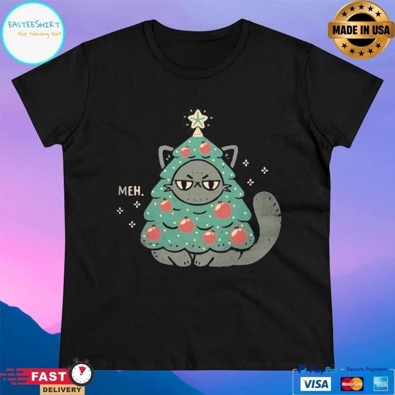 Meh Cat Christmas 2025 T-shirts