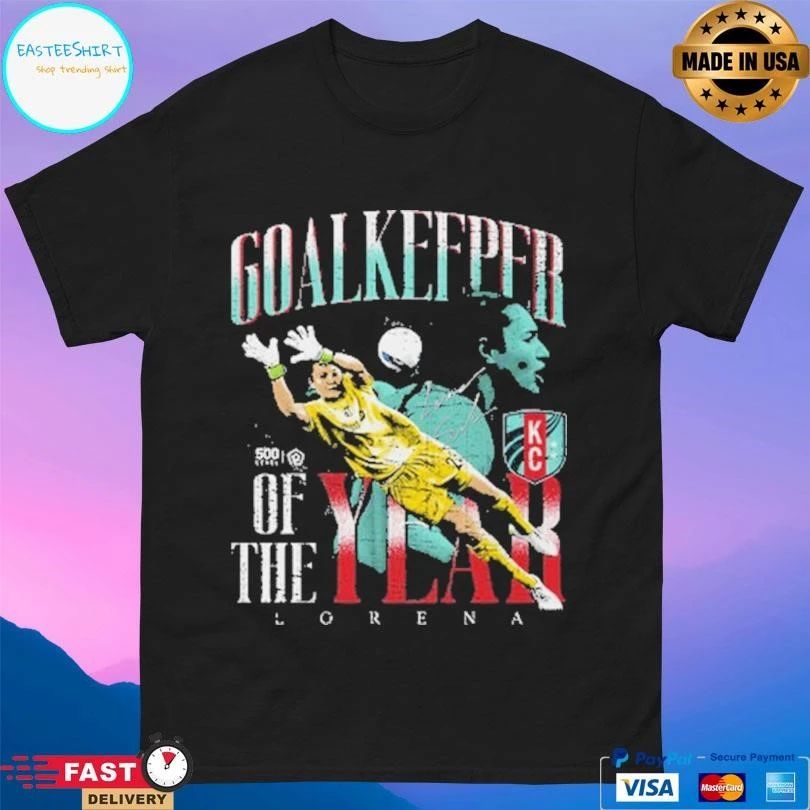 Lorena Kansas City Current 2026 Goalkeeper Of The Year T-shirts
