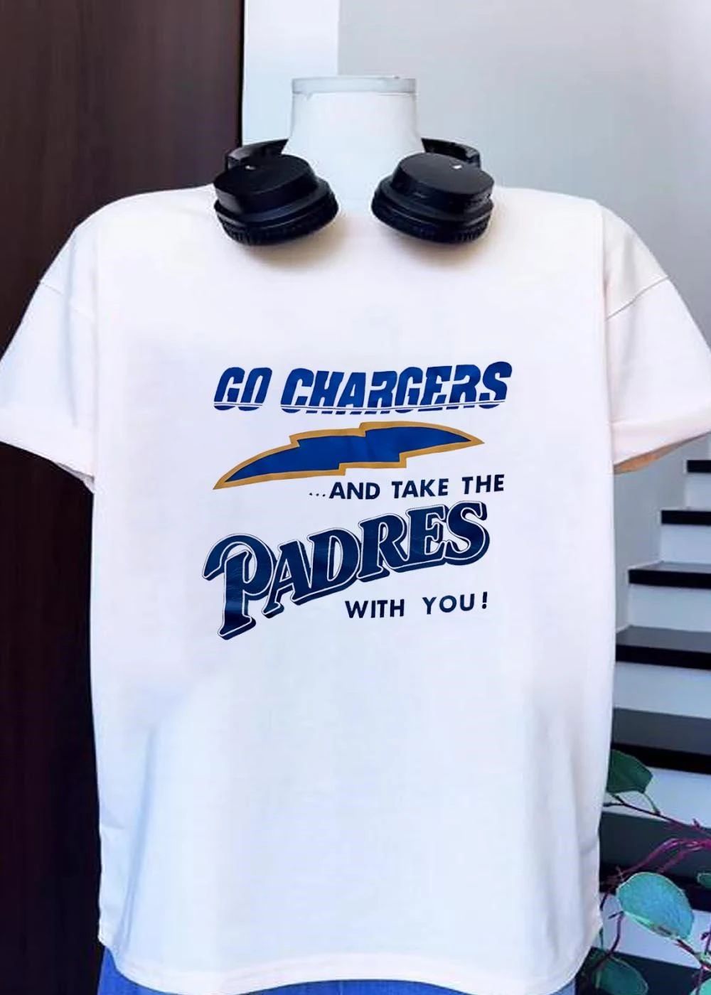 Go Chargers and Take the Padres with You T-Shirt