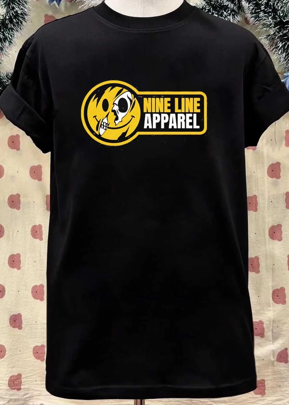 Nine Line Apparel Skull Smiley Face shirt