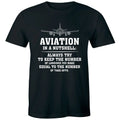 Aviation In A Nutshell Try To Keep Landings Equal To Take Offs Men's T-Shirt