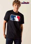 Major League Baseball MLB No Man Waving Finger Red Blue Silhouette shirt