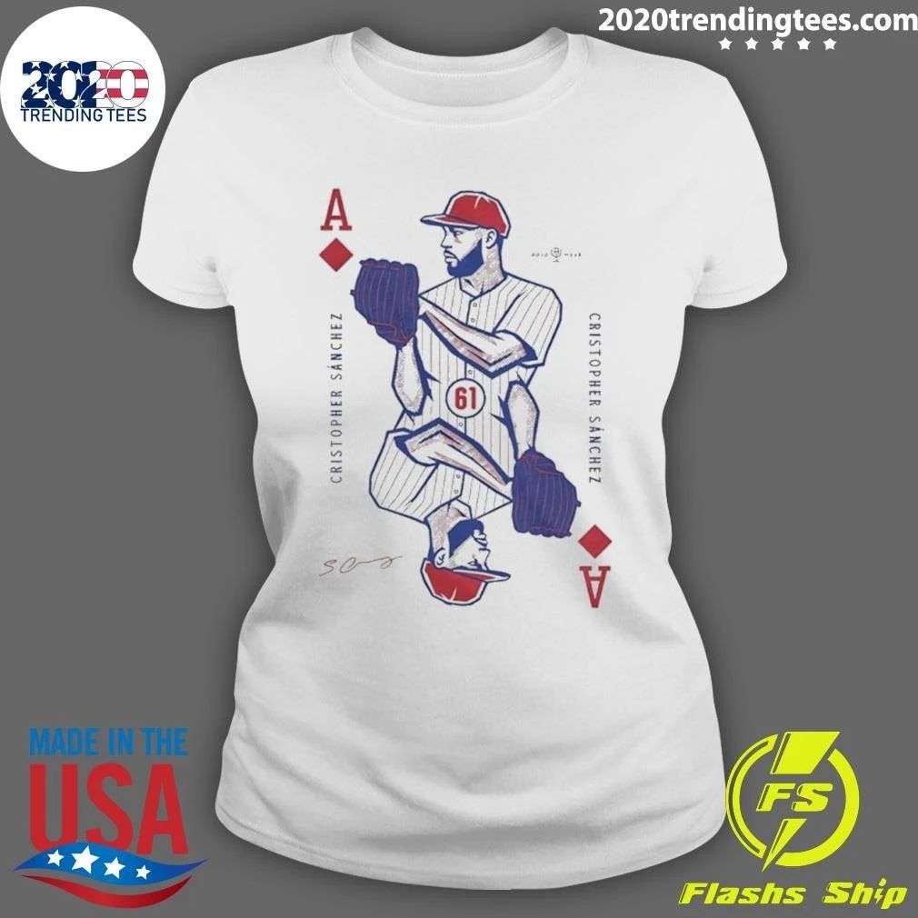 Cristopher Sánchez Ace Philadelphia Phillies Signature Shirt