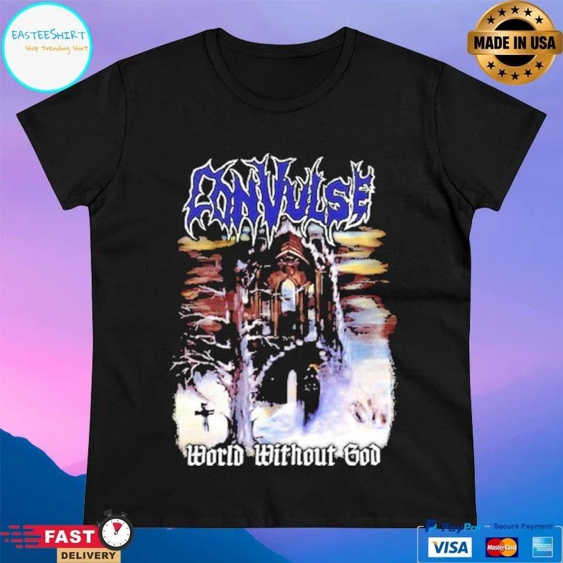 Convulse World Without God T-shirts