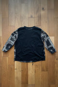 Sophnet Patchwork Long Sleeve T-Shirt Black S