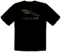 Jaguar Car Logo Car BLACK T-Shirt -243