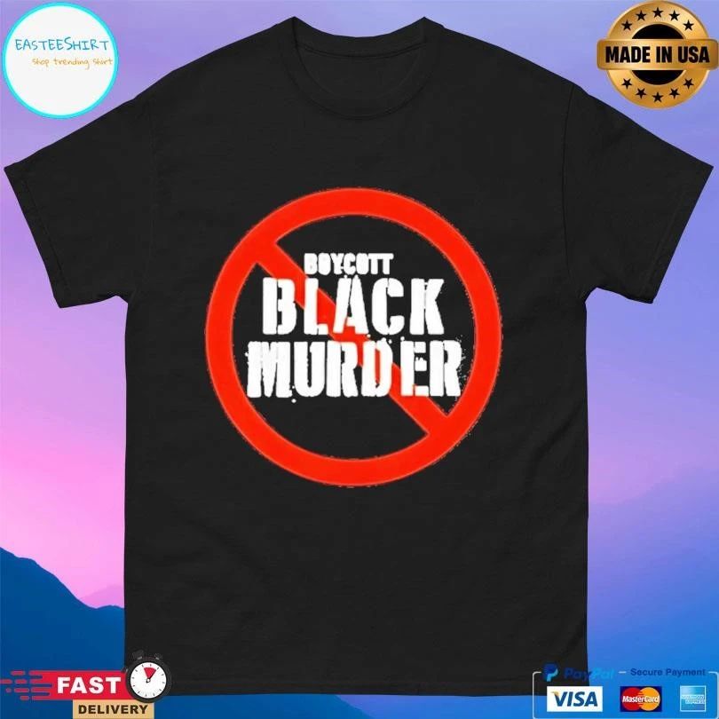 Mysonne Linen Boycott Black Murder T-shirts