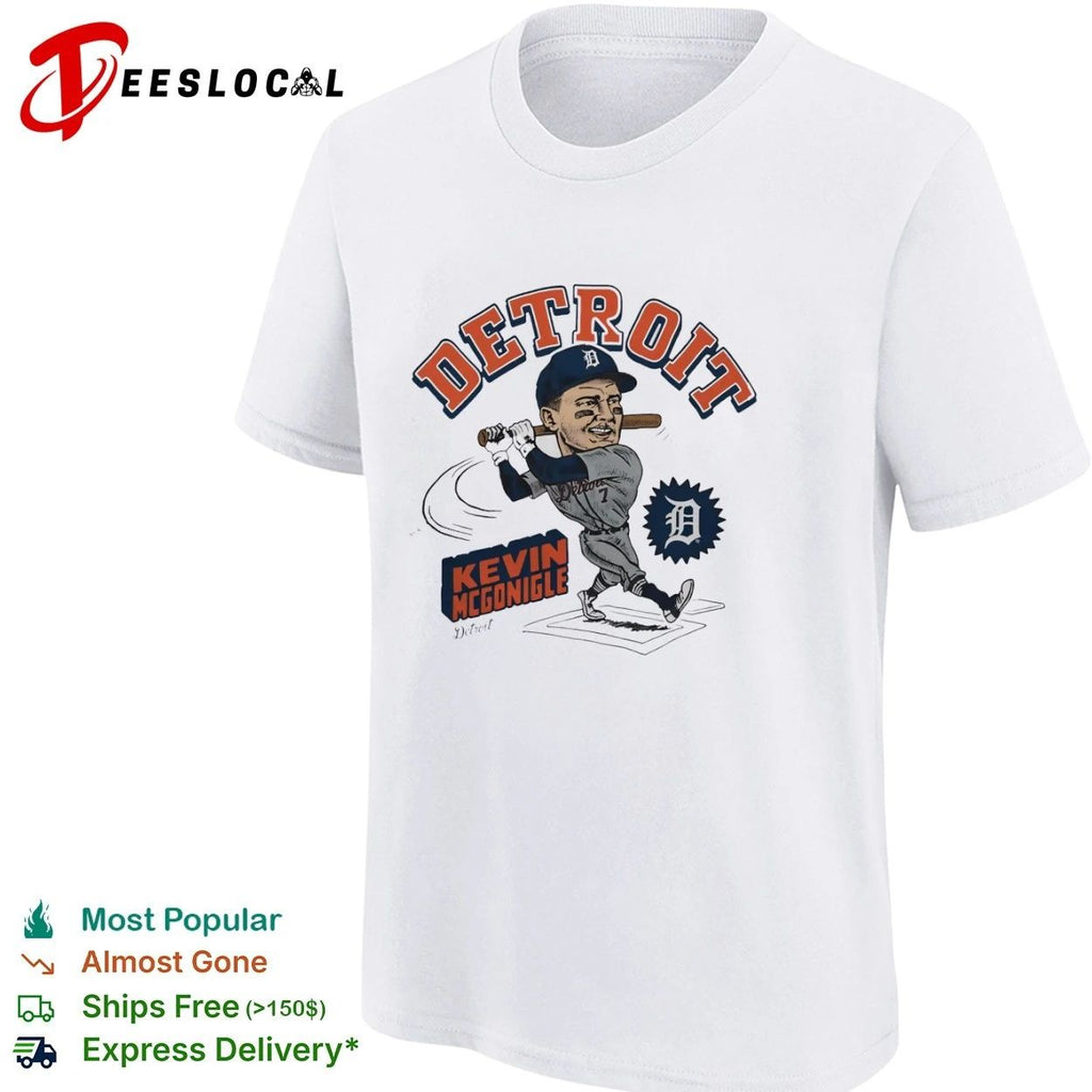 Kevin McGonigle Detroit Tigers Detroit T-shirt