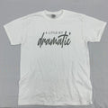 Custom Graphic Short Sleeve Shirt White Adult Size Medium
