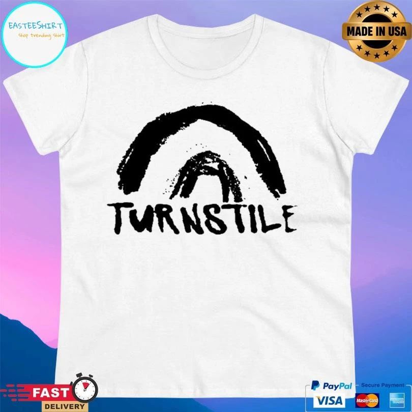 Turnstile Double Rainbow T-shirts