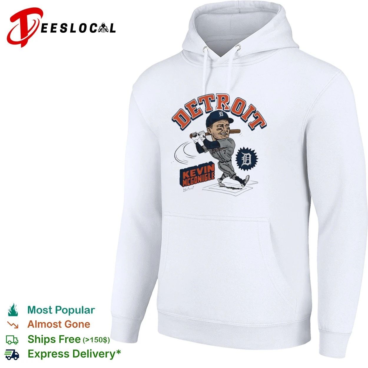 Kevin McGonigle Detroit Tigers Detroit T-shirt