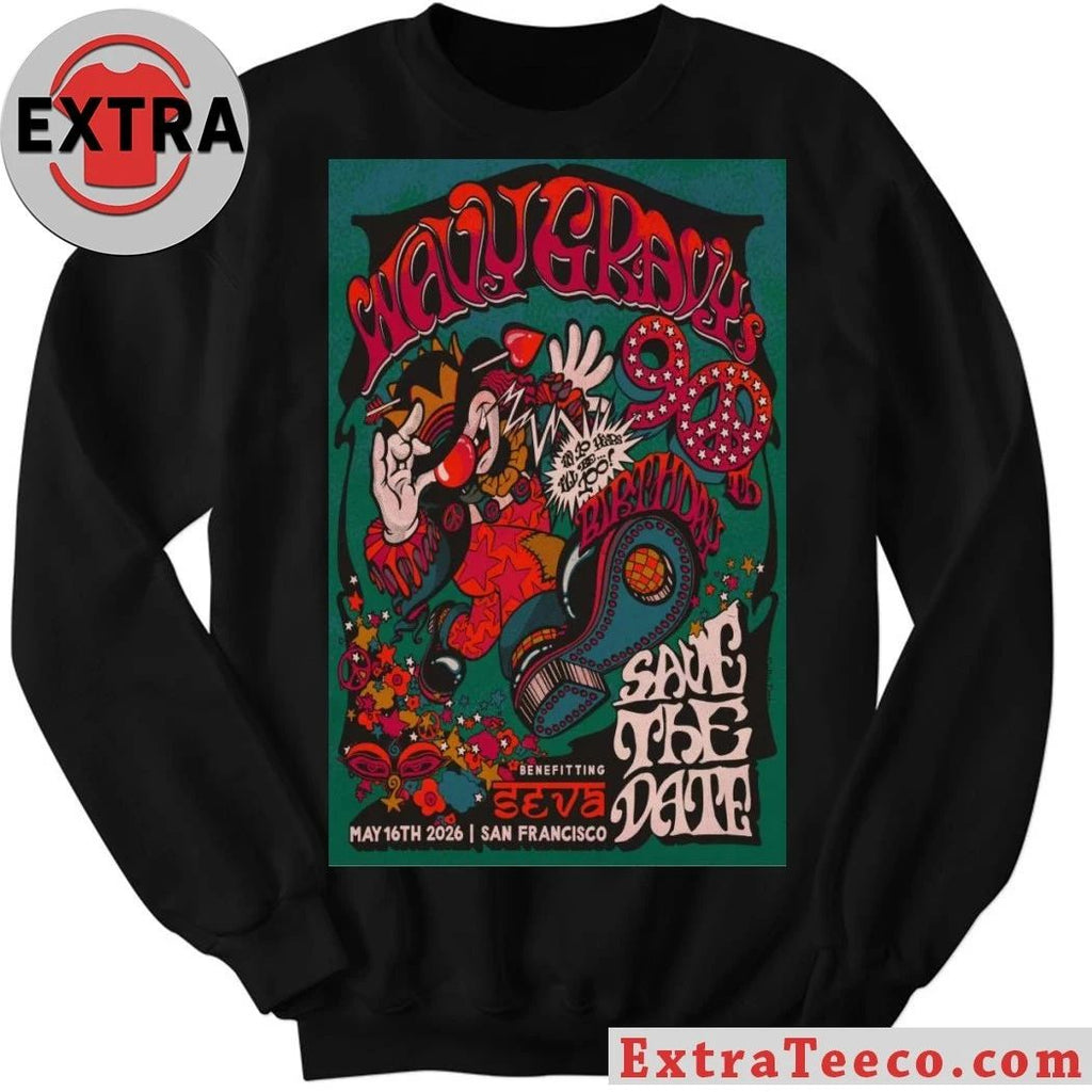 Wavy Gravy San Francisco 2026 Event Poster Shirt