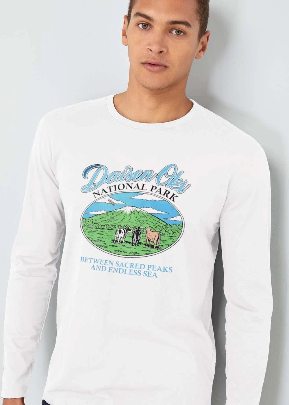 Daisen Oki National Park Between Sacred Peaks And Endless Sea Three Cows shirt