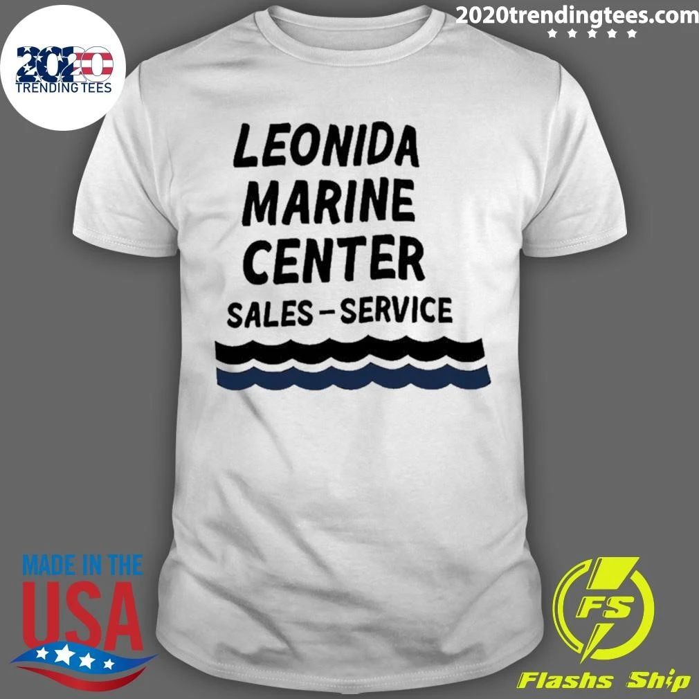 Leonida Marine Center Sales Service Boating Shirt