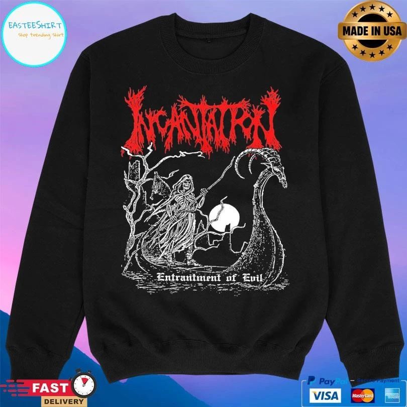 Incantation Entrantment Of Evil T-shirts