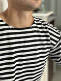 Telnyashka Russian Striped T-Shirt Authentic Cotton Longsleeve Shirt Тельняшка