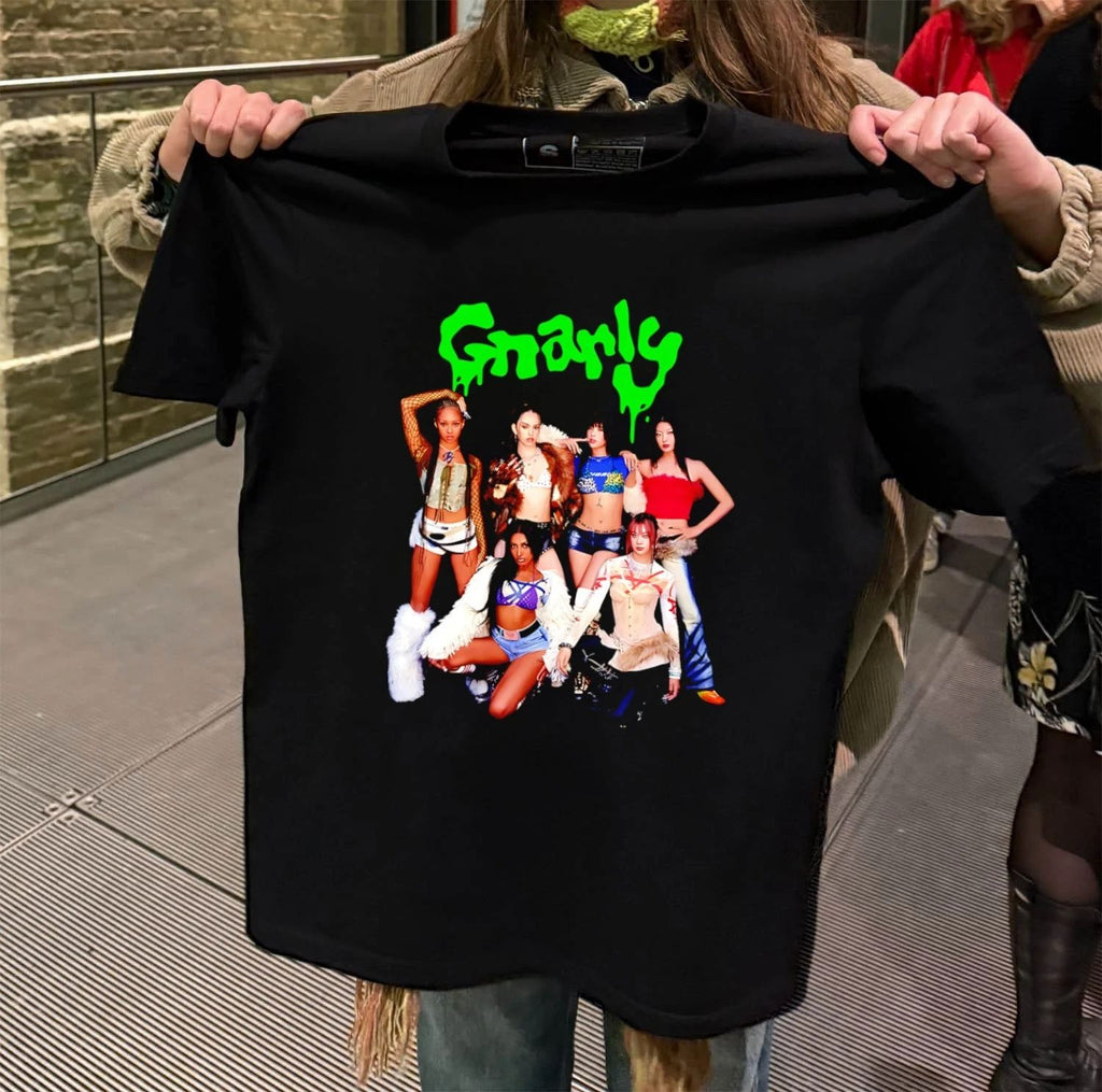 Gnarly six members K-pop inspired girl group music band fans Gnarly shirt