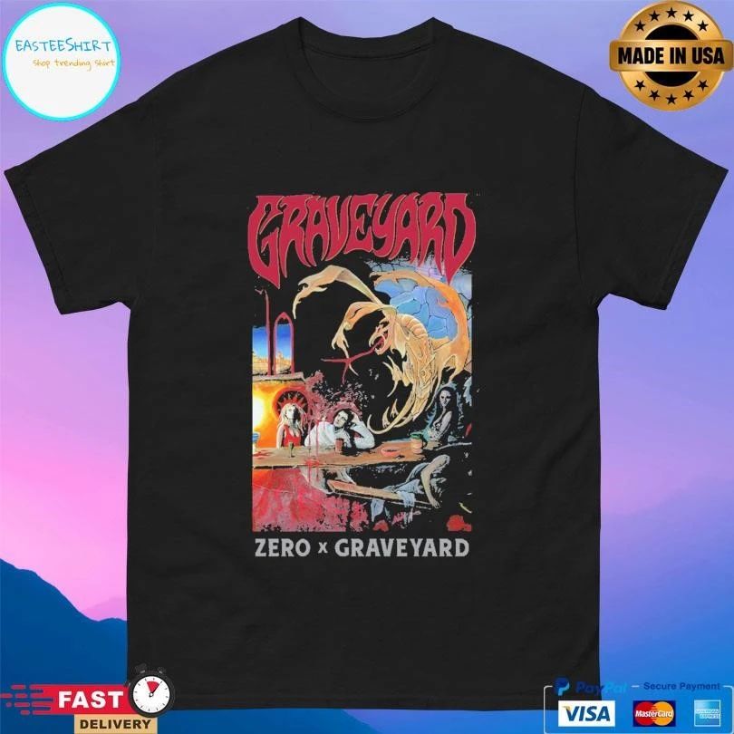 Graveyard Zero X Graveyard T-shirts