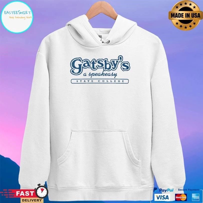 Gatsby’s A Speakeasy State College T-shirts