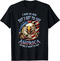 I May Be Old See America Before It Went to Sh*t Eagle T-Shirt