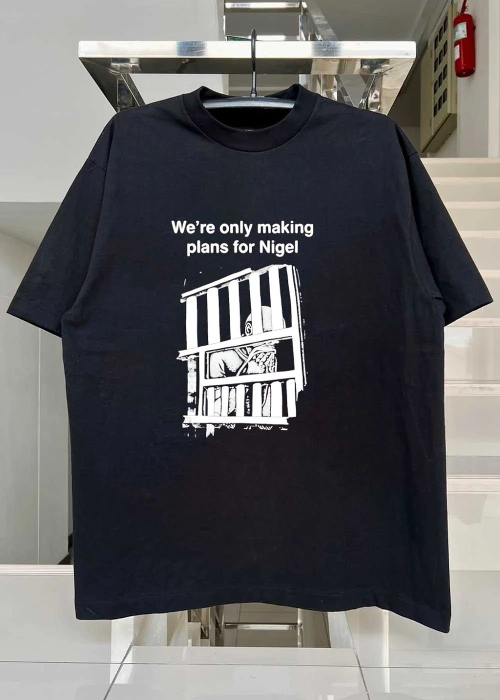 New Wave Band Fan Art We Are Only Making Plans for Nigel shirt