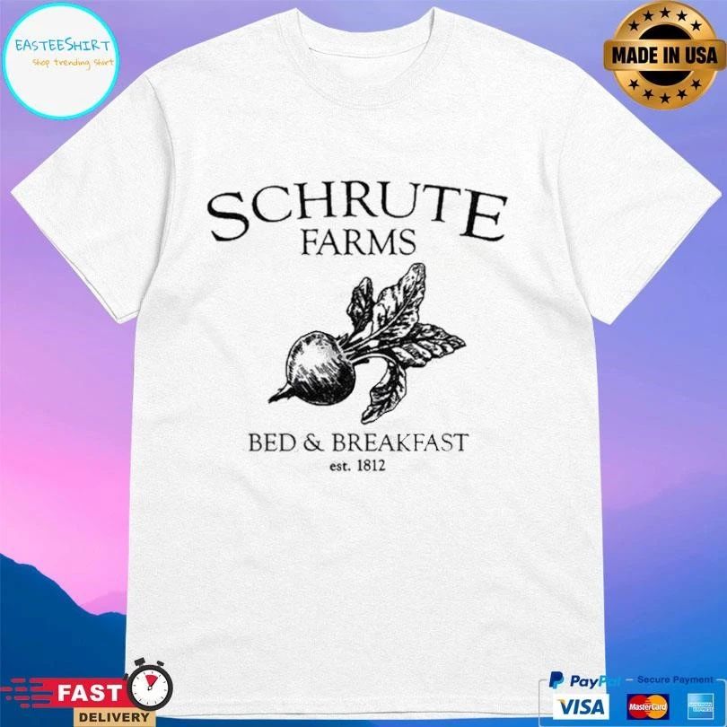 Schrute Farms Bed And Breakfast Est 1812 T-shirts