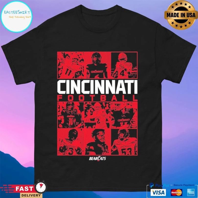 Cincinnati Bearcats Football Playmakers 2025 NIL T-shirts