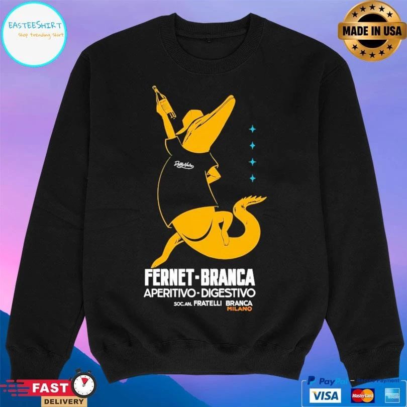 Fernet Branca Aperitivo Digestivo Soc An Fratelli Branca Milano T-shirts