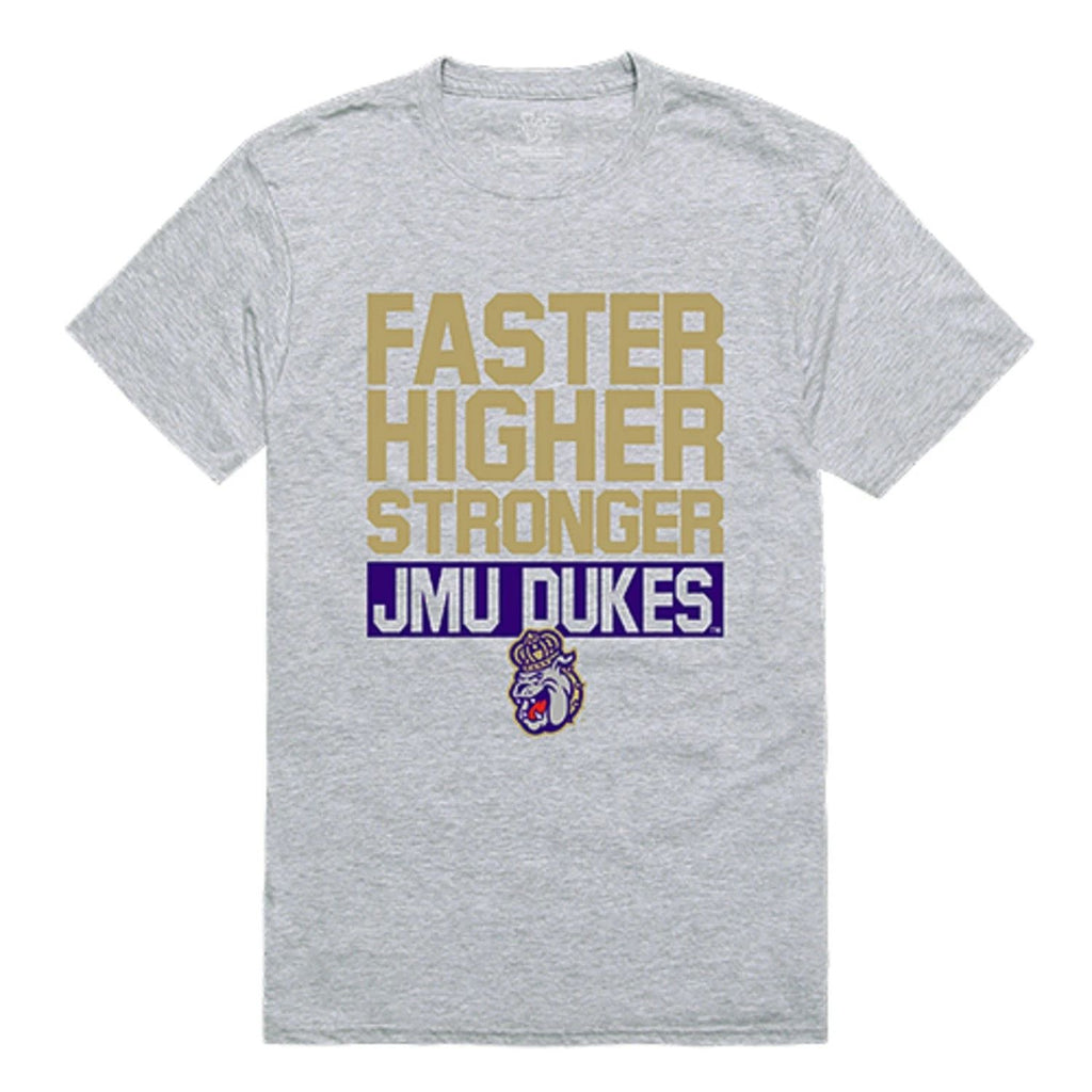 James Madison University Foundation Dukes NCAA Logo Workout T-Shirt S-2XL