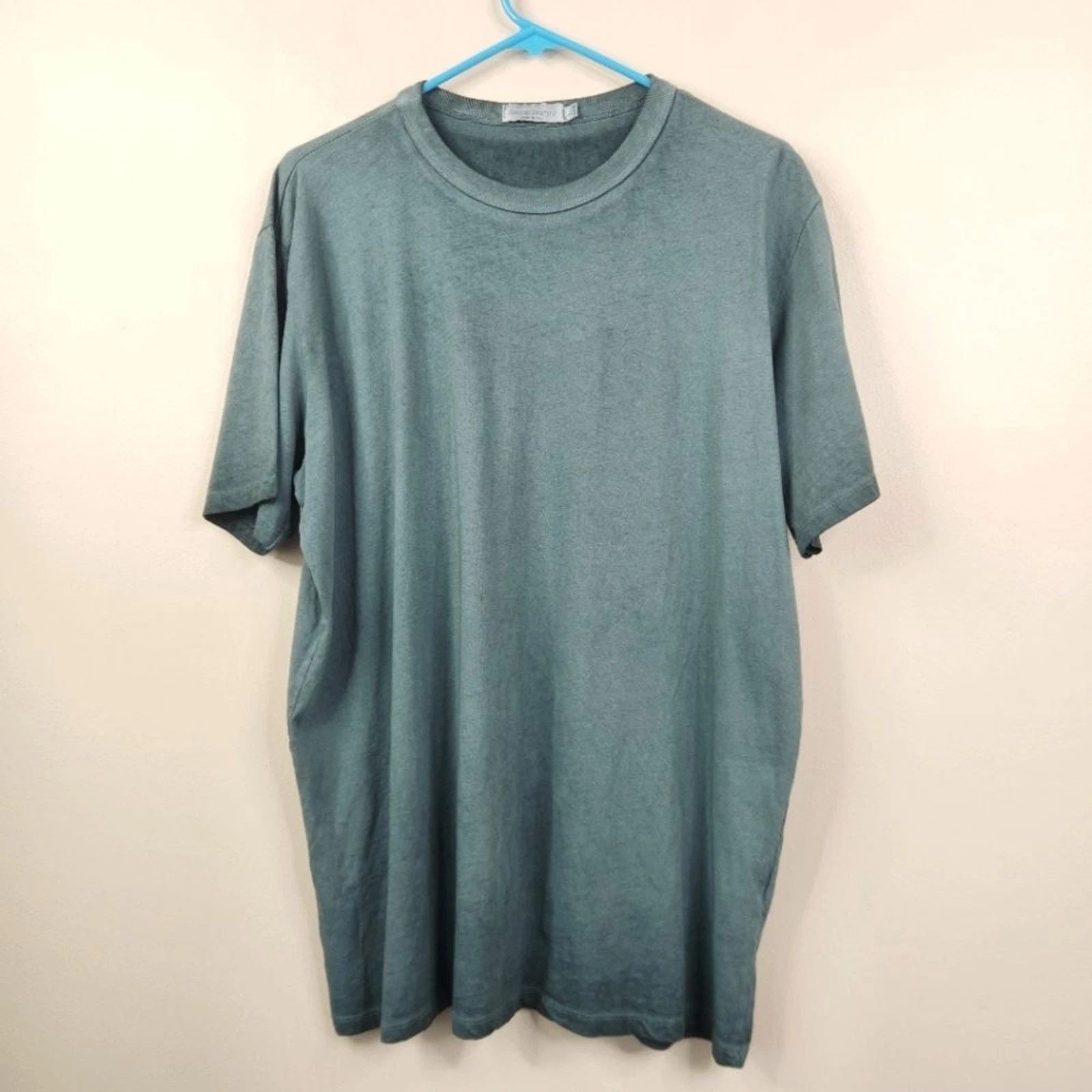 Rocca Di Bagnolo Mens Minimalist Short Sleeve Cotton Crew Neck Tee XL