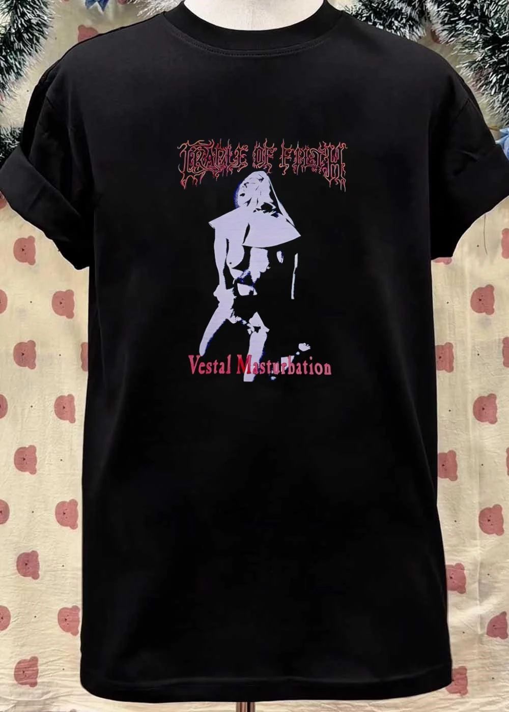 Cradle of Filth Vestal Masturbation Nuns Graphic T-Shirt