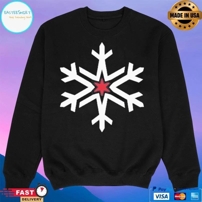 Chicago Iceman Snowflakes 2026 T-shirts