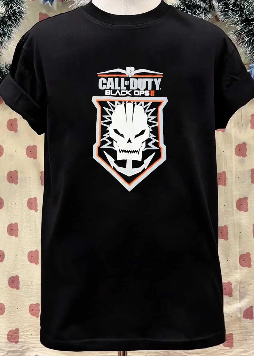 Call of Duty Black Ops II Shield Anchor Skull Logo T-Shirt