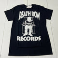 Death Row Records Black Graphic Short Sleeve T-Shirt Adult Size S NEW