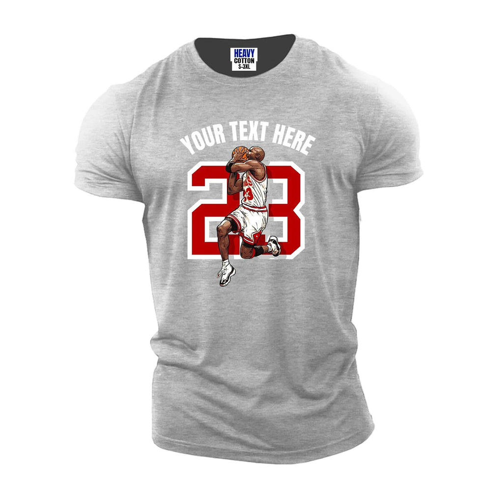 Personalized Basketball Custom Men's T Shirt Funny USA Graphic New Gift Tee