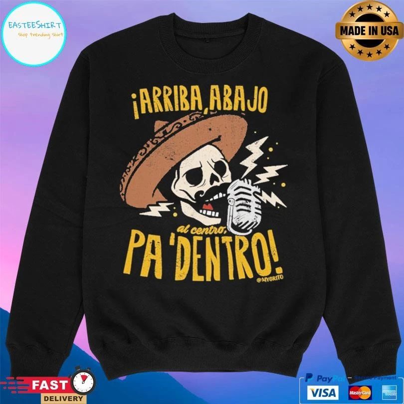 Arriba Abajo Al Centro Pa ‘Dentro Skull T-shirts