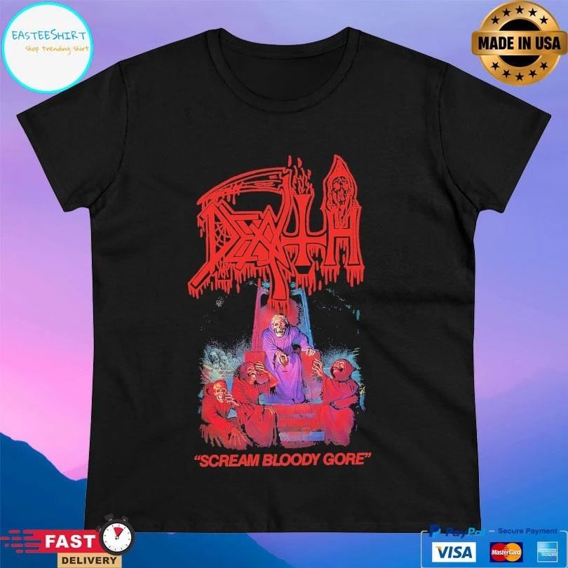 Death Scream Bloody Gore T-shirts