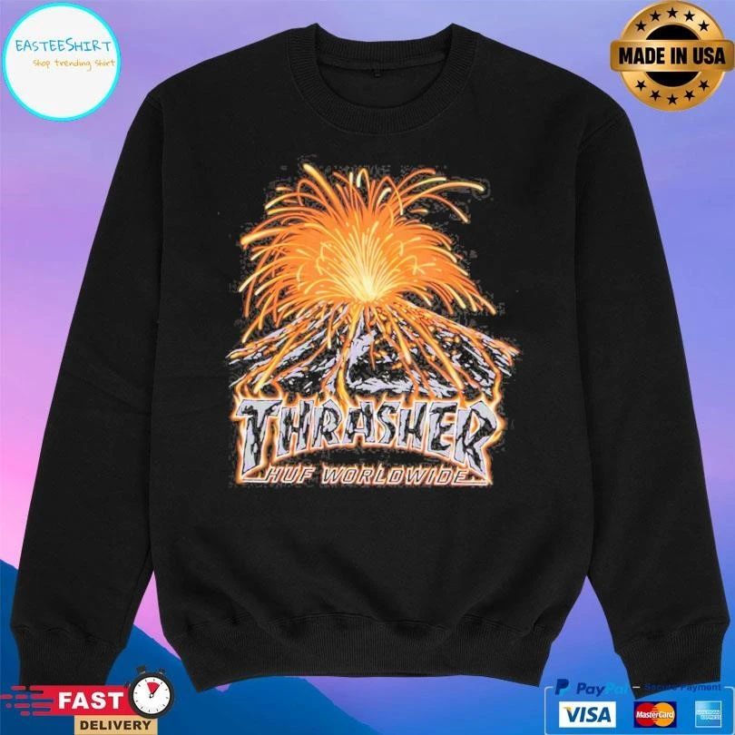 Thrasher Huf Worldwide T-shirts