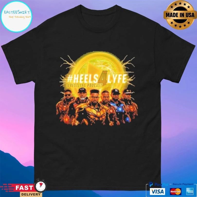 Ready For War Heels 4 Lyfe Wrestling Podcast T-shirts