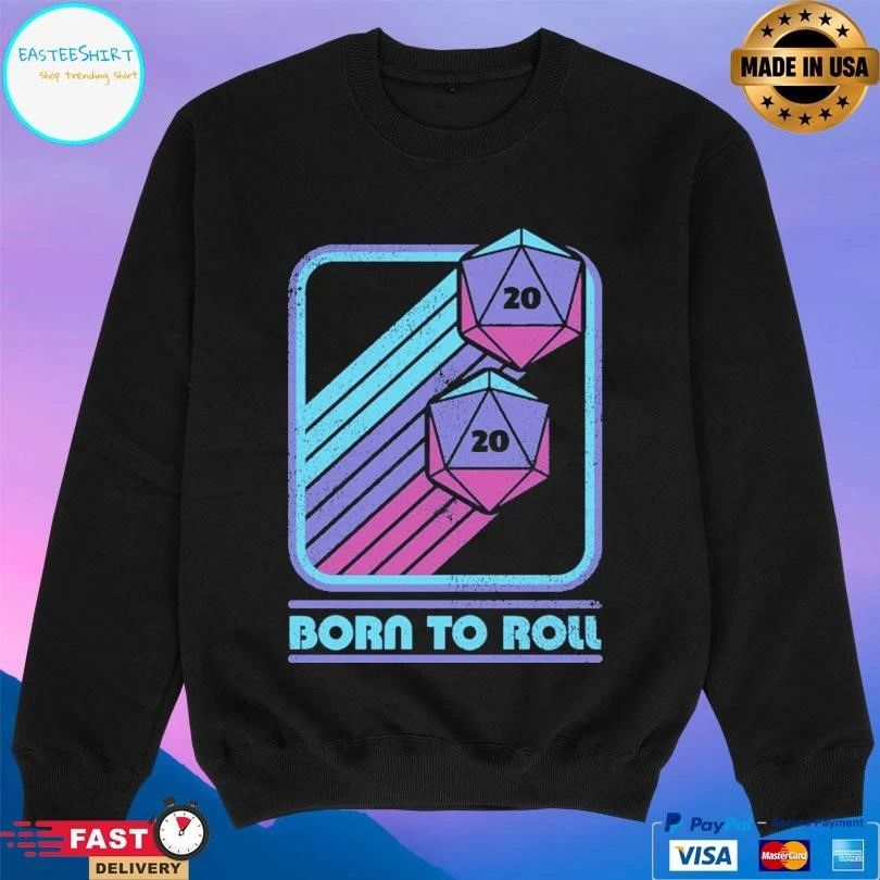RPG Vintage Born To Roll T-shirts